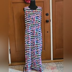 Liz Claiborne Floral Easter Maxi Dress